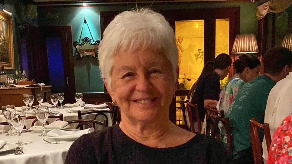 Marta teve uma longa carreira até chegar à psicologia: foi datilógrafa aos 14 anos, cursou Direito e se tornou servidora pública no TRT de Santa Catarina — Foto: Arquivo pessoal via BBC