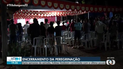 Confira como foi o encerramento da peregrinação de Folia de Reis após semanas na estrada