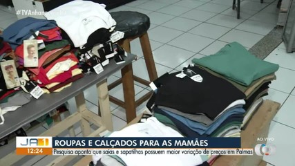 Pesquisa aponta que saias e sapatilhas possuem maior variação de preços em Palmas