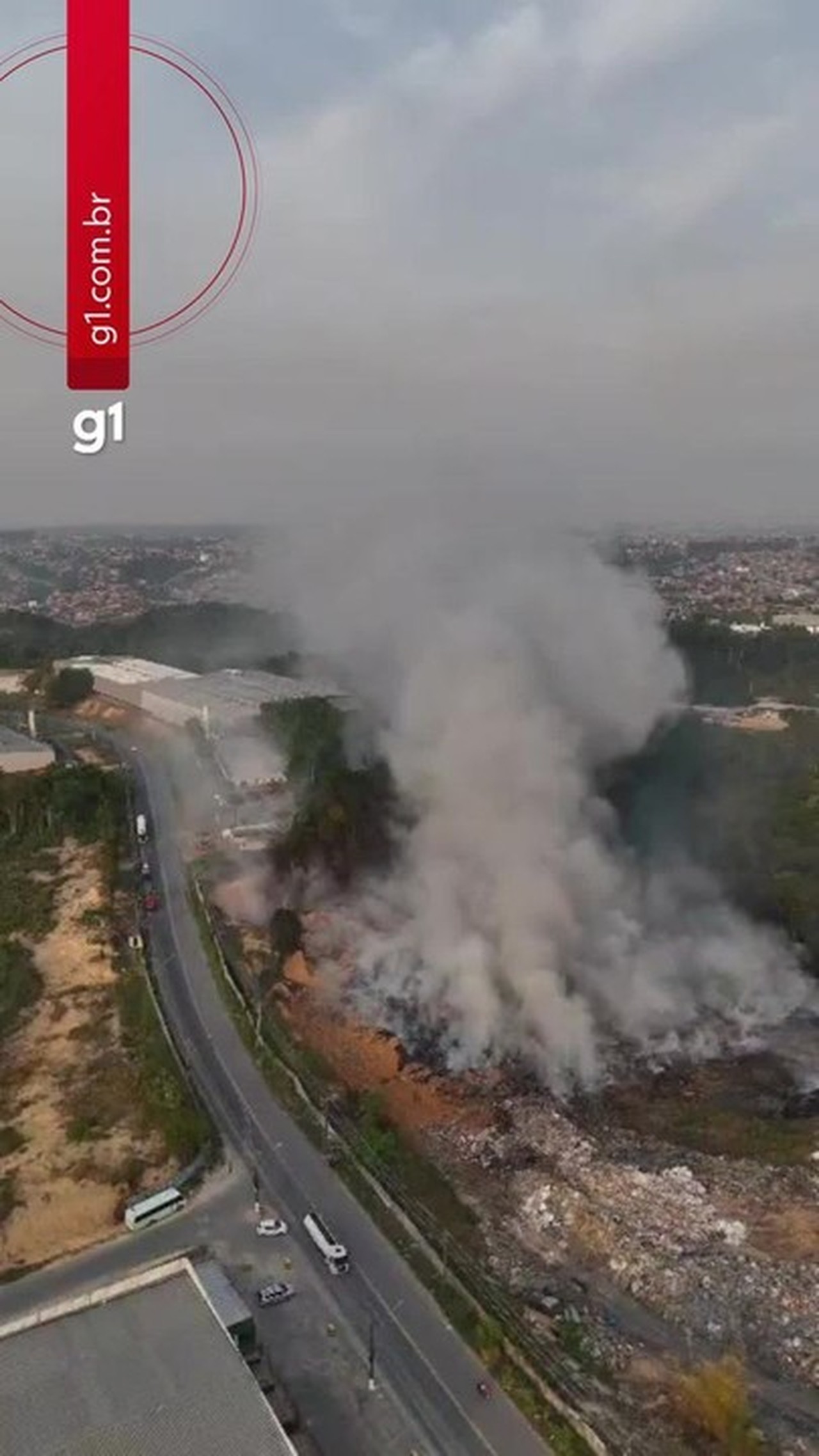 Incêndio no Distrito Industrial de Manaus expõe descarte irregular e rende multa de R$ 5,5 milhões
