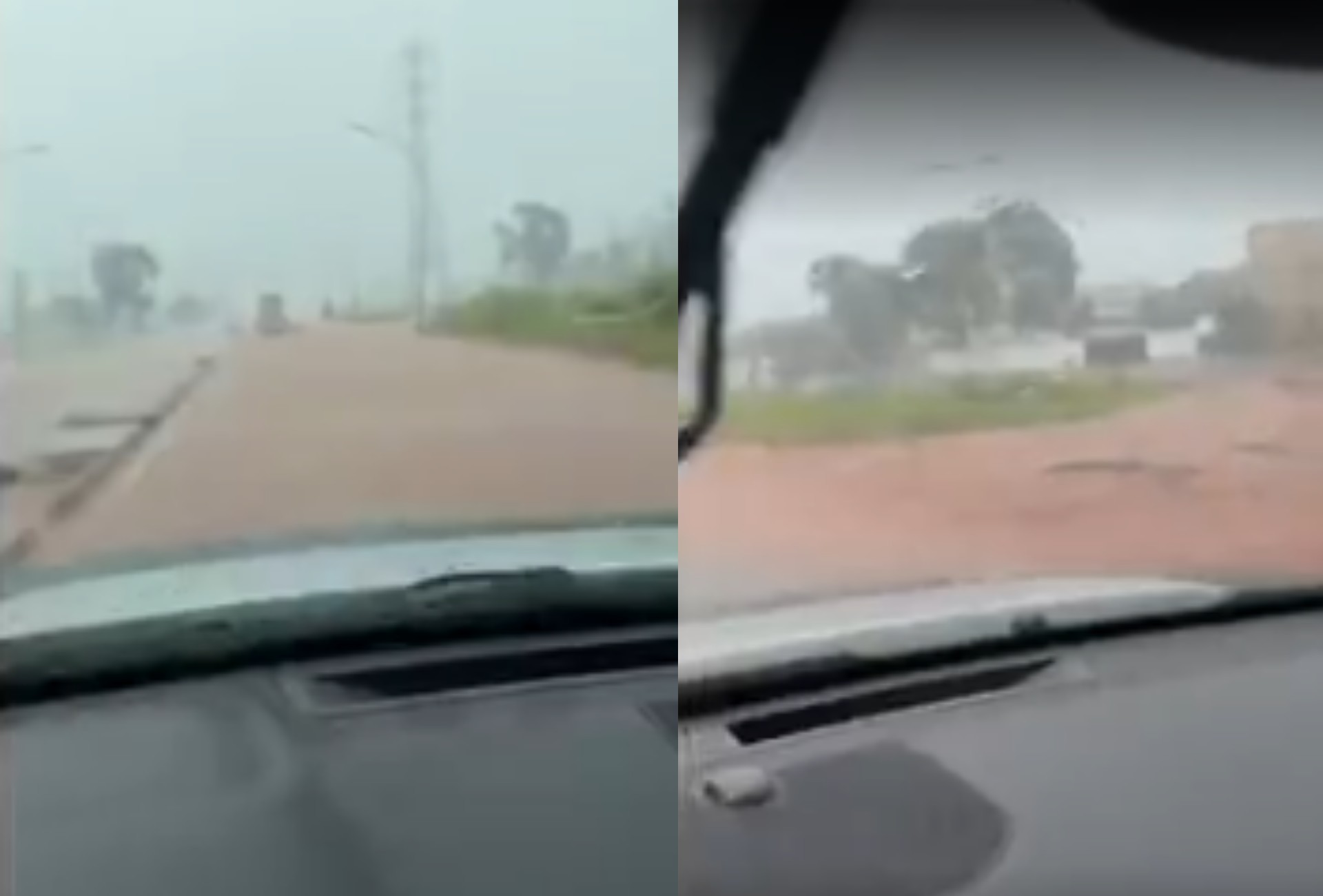 Pós-chuva revela ruas destruídas e pontos de alagamento em Campo Grande