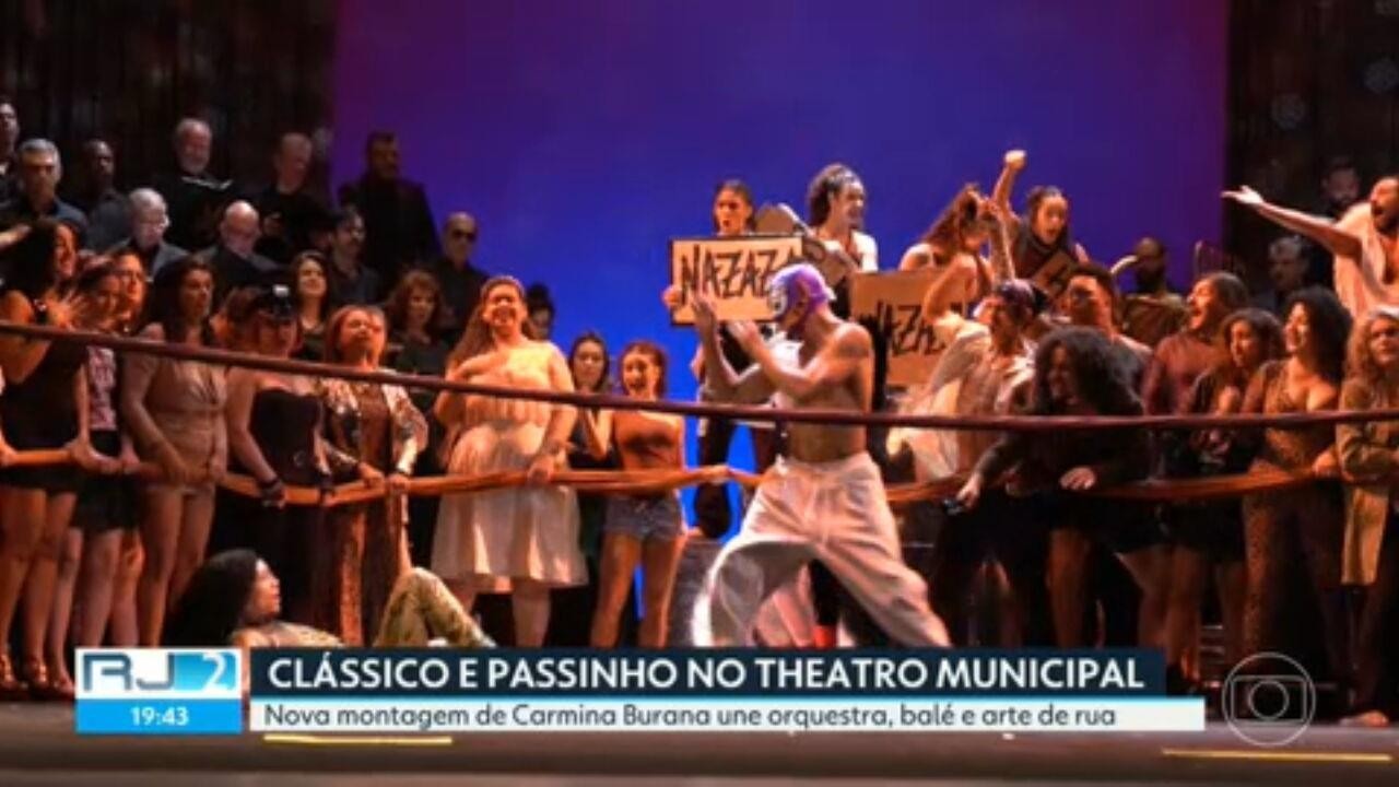Theatro Municipal mistura clássico e arte de rua em nova montagem de Carmina Burana
