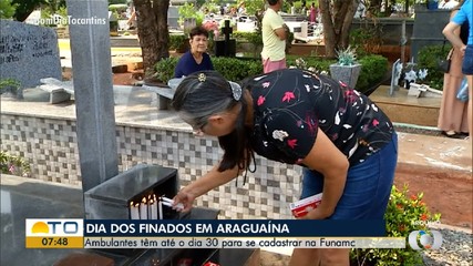 Ambulantes de Araguaína que desejam vender produtos no Dia dos Finados podem se cadastrar