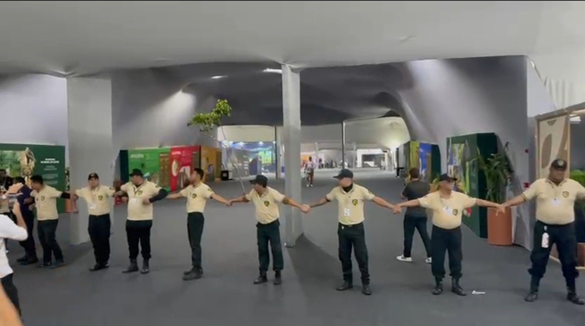 COP 30: Blue Zone é evacuada após incêndio em Belém; VÍDEO