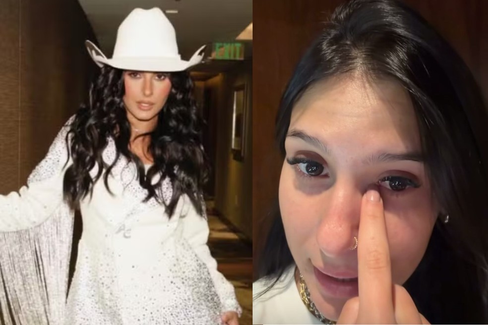 Ana Castela tranquilizou os fãs após diagnóstico de conjuntivite — Foto: Redes sociais/ Reprodução