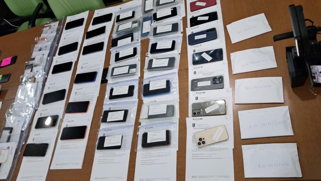 Operação rastreia mais de 100 celulares roubados no Amapá; 2026 já soma mais de mil casos