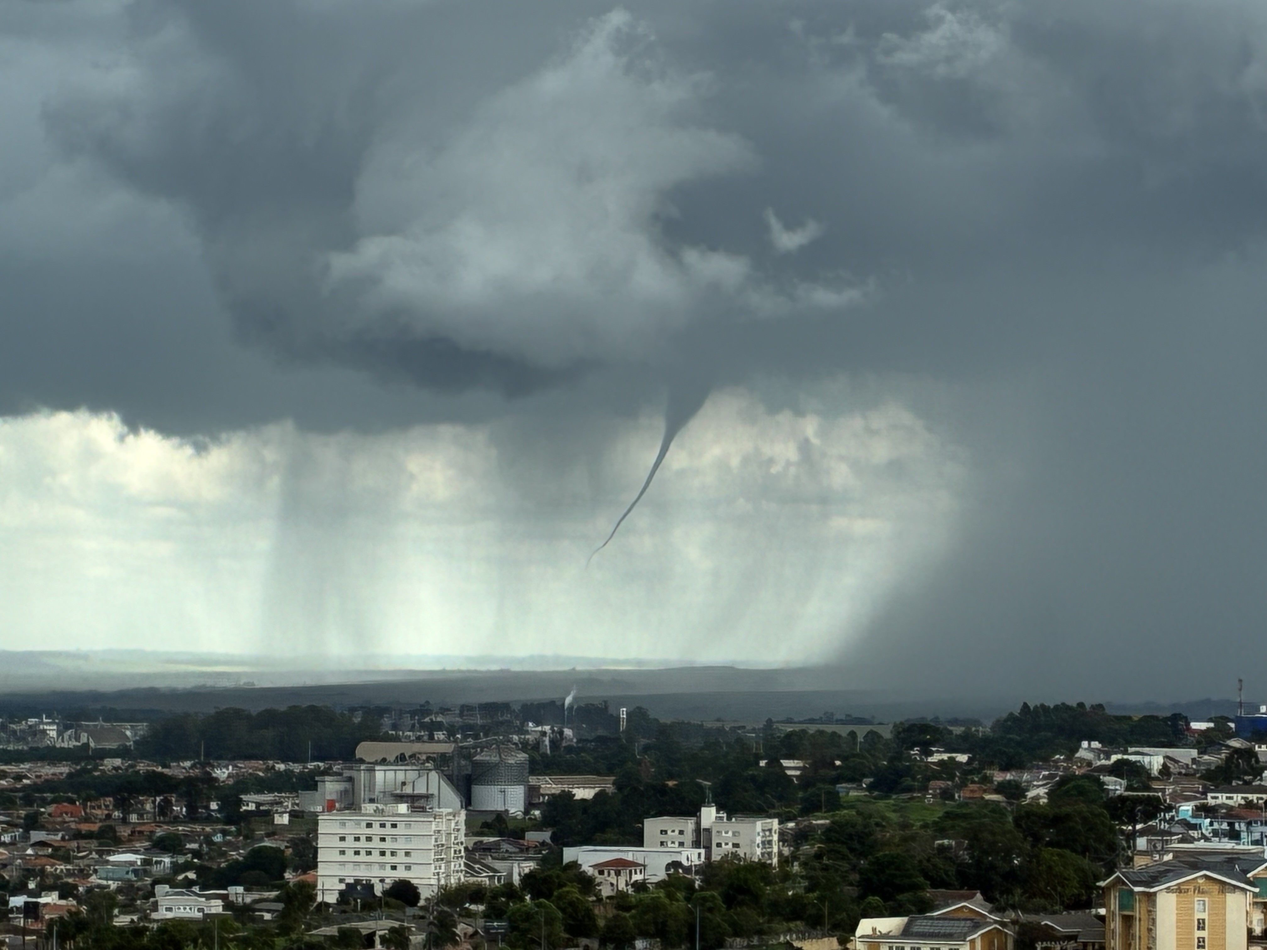 Alerta de tempestades é emitido para 115 cidades do Paraná; veja lista e previsão do tempo por região