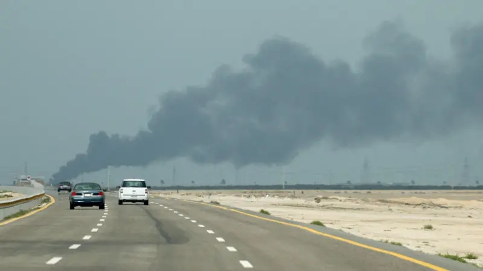 Acidente ocorreu em Ras Tanura na Arábia Saudita — Foto: Reuters