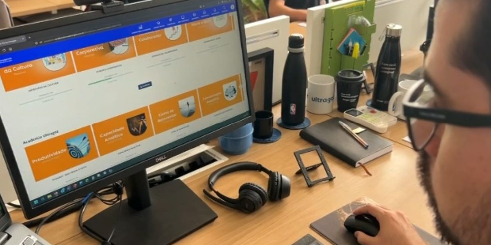 3 de 4
Plataforma auxilia na qualificação de funcionários — Foto: TV TEM