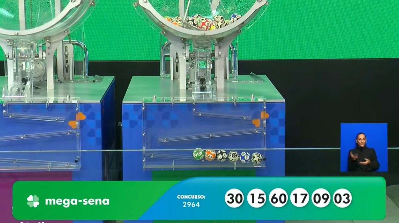 Mega-Sena, concurso 2.964: resultado