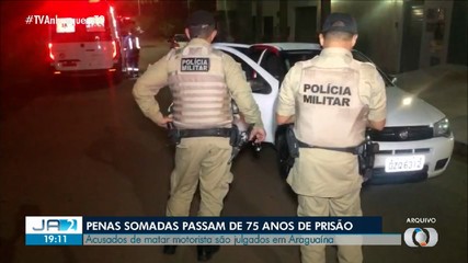 Acusados de matar motorista são julgados em Araguaína