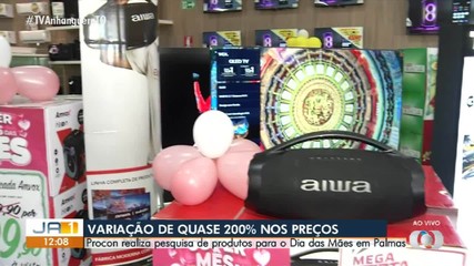 Procon realiza pesquisa de produtos para o Dia das Mâes em Palmas
