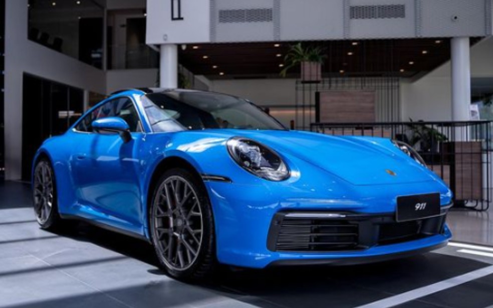 Porsche 911 Carrera, a exemplo do veículo declarado por candidato — Foto: Reprodução / Redes Sociais / Eurobike Porsche Goiânia