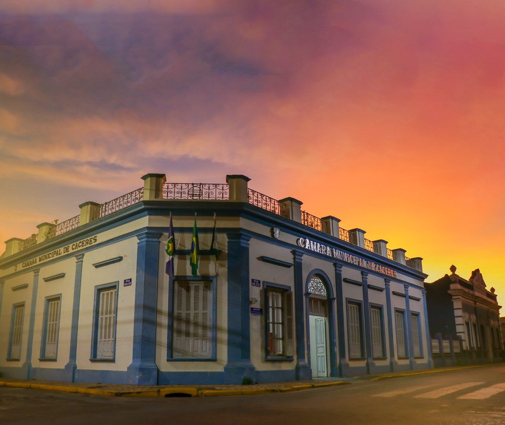 Câmara Municipal de Cáceres — Foto: Câmara Municipal de Cáceres