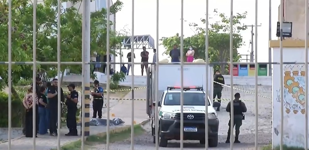 Técnico de almoxarifado assassinado trabalhava em obra da UFC de Sobral — Foto: TV Verdes Mares