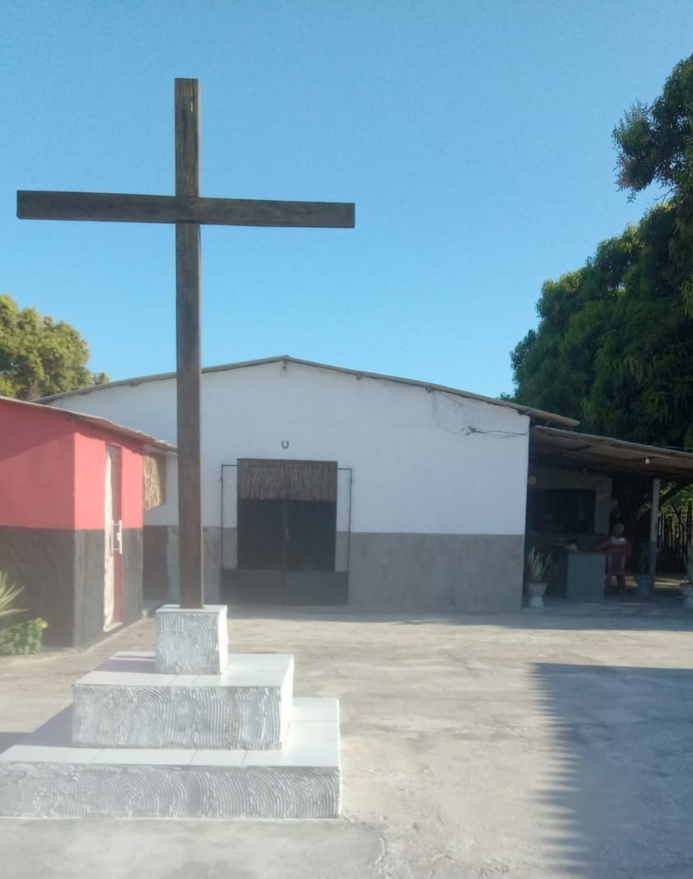 Atualmente, a Tenda de Nossa Senhora Aparecida em Boqueirão do Piauí está assim — Foto: Divulgação