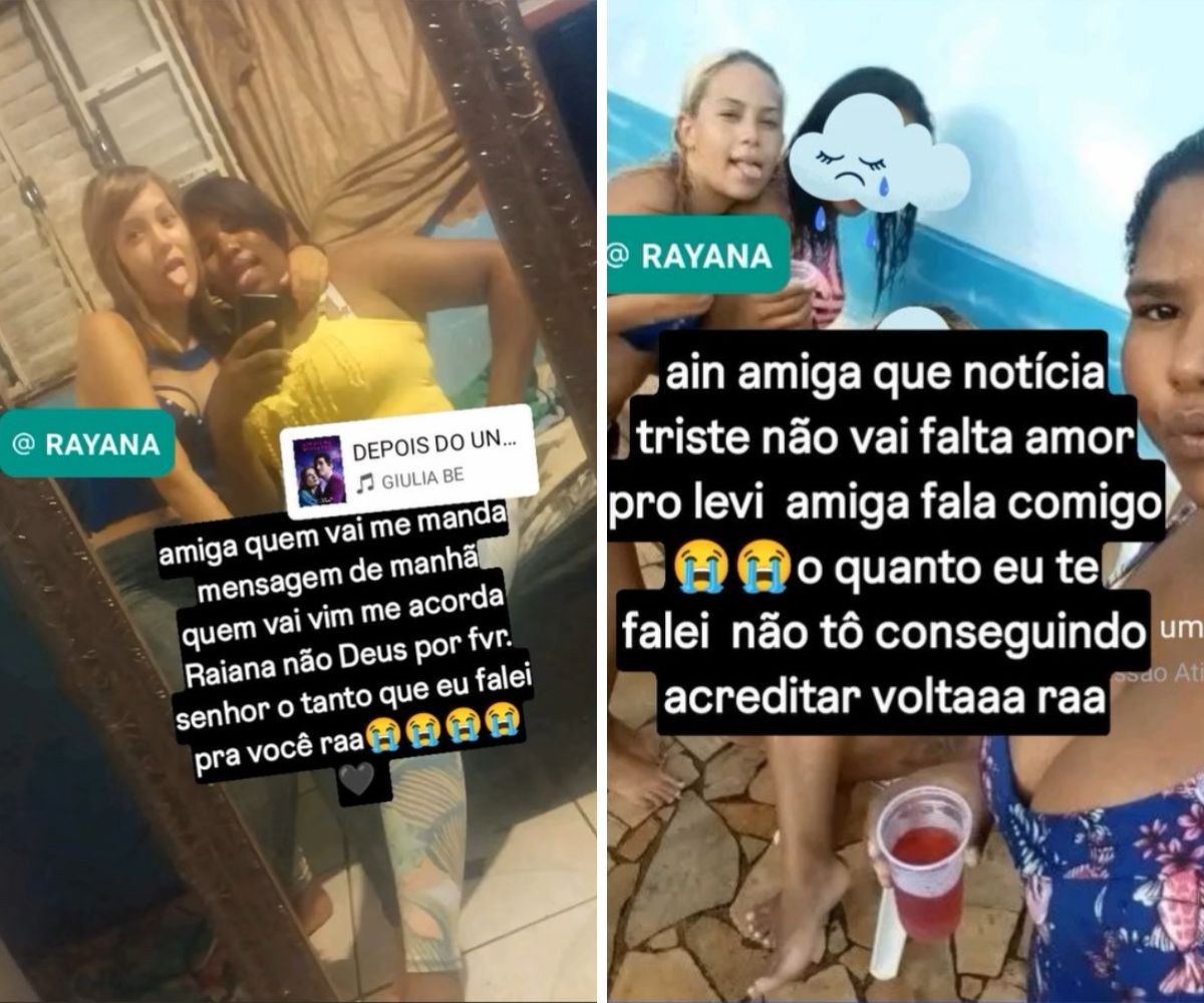 'Tanto que eu falei para você, Ra': amigas lamentam morte de jovem baleada pelo companheiro