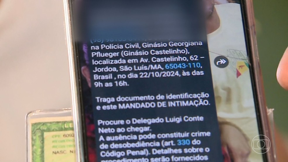No Maranhão, compradores de celulares roubados são obrigados a devolver aparelhos — Foto: Reprodução/TV Globo