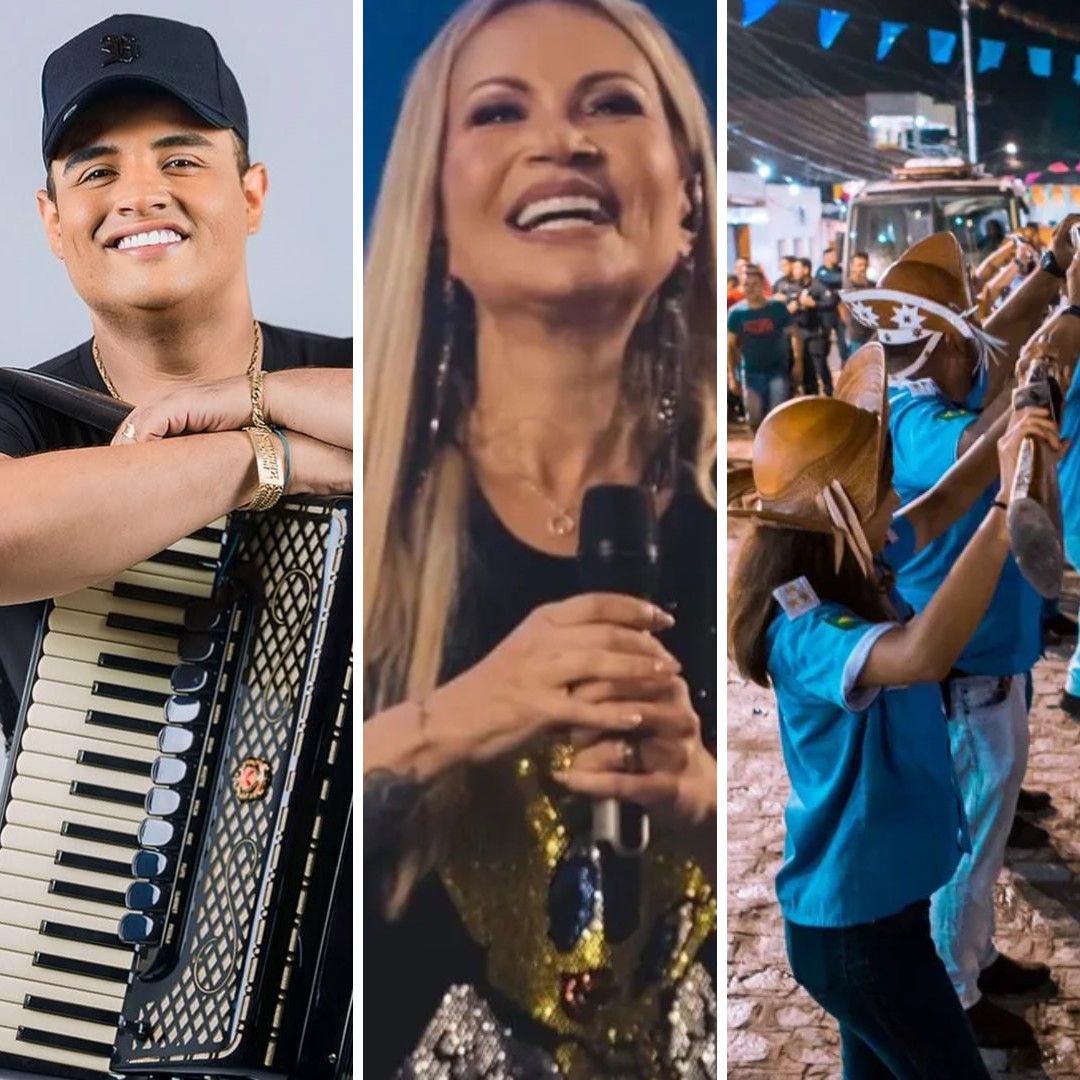 Agenda cultural do g1: Shows musicais de Tarcísio do Acordeon, Solange Almeida, apresentação de bacamarteiros e mais