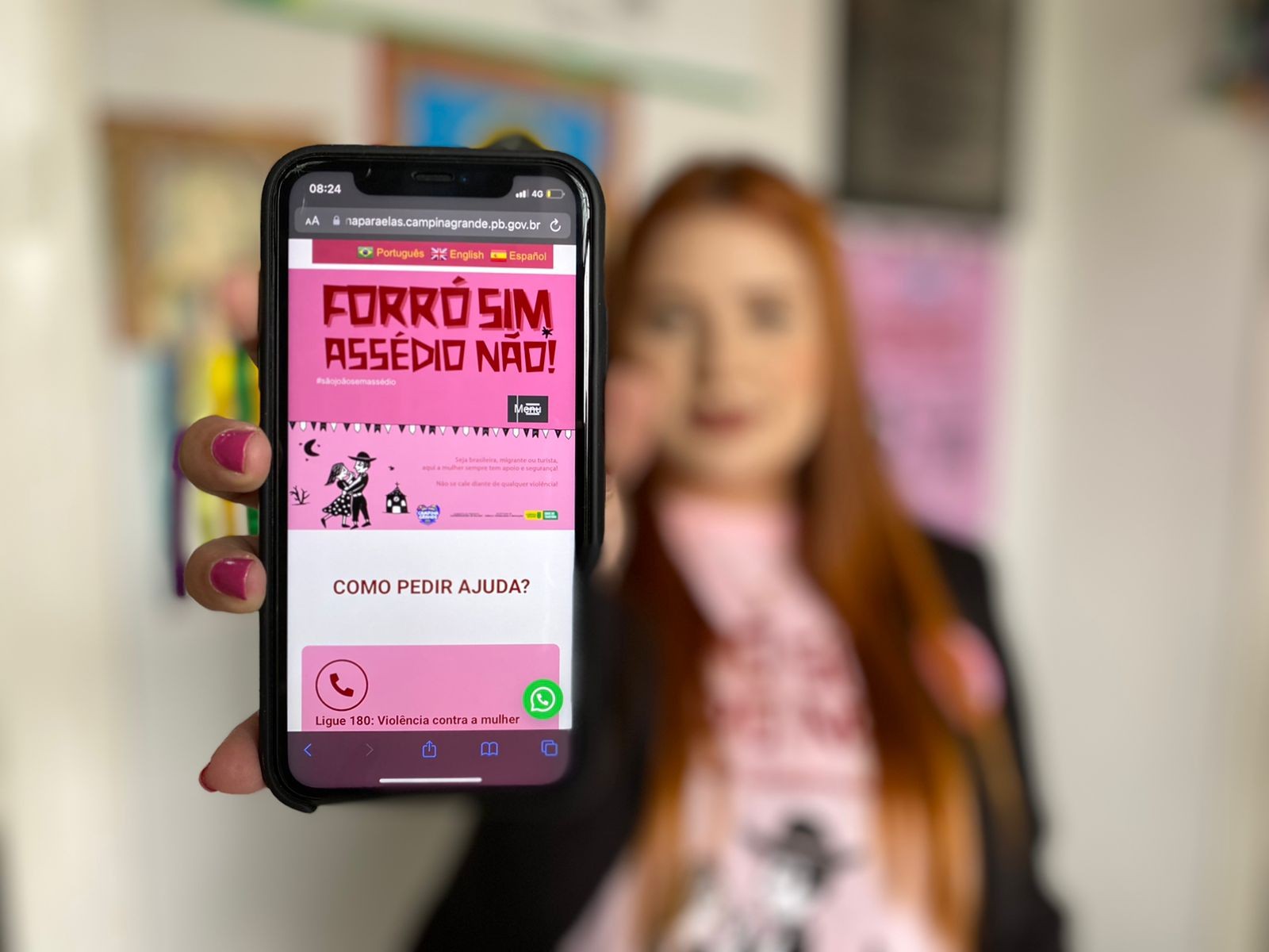 'Forró Sim, Assédio Não': campanha de conscientização é lançada para o São João de Campina Grande