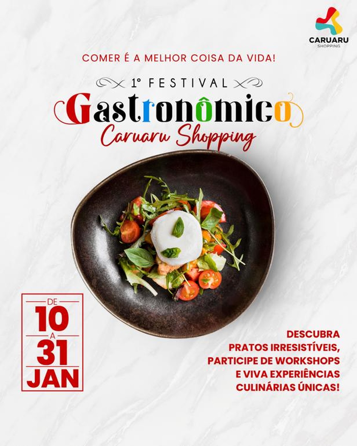 Confira programação do 1º Festival Gastronômico de Caruaru