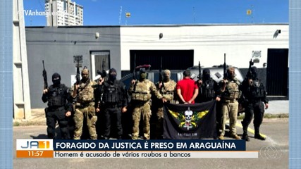 Homem foragido da Justiça é preso em Araguaína