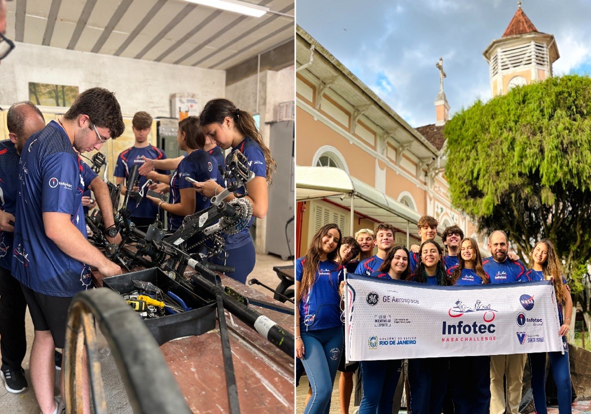 Estudantes de Petrópolis participam de missão educacional na Nasa, nos EUA