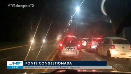 Motociclista morre em acidente de trânsito na Av. Teotônio Segurado; saiba mais