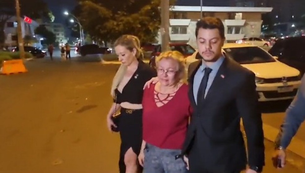 Advogada é presa. — Foto: Reprodução/TV Globo