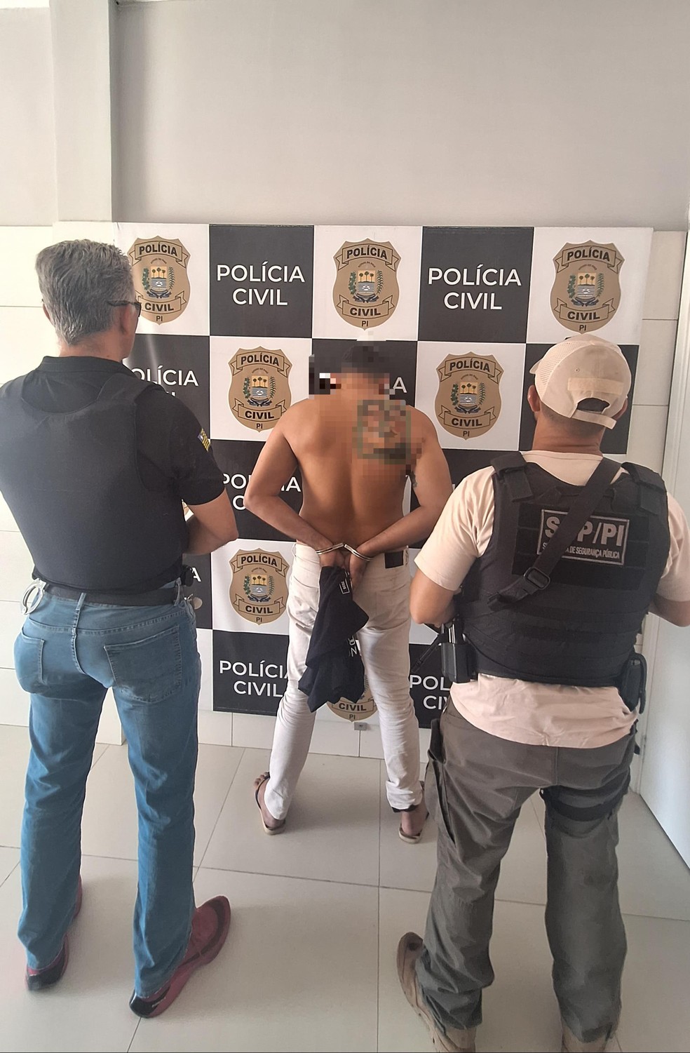 Ex-policial militar condenado de matar motorista de ônibus é preso 9 anos depois em Teresina — Foto: Reprodução