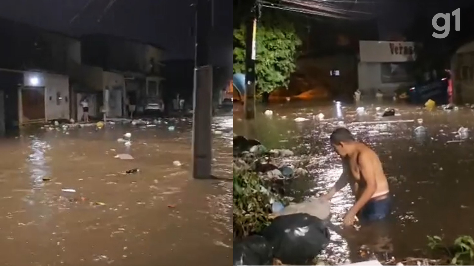 VÍDEO: Temporal alaga ruas, invade hospital e causa transtornos em Imperatriz