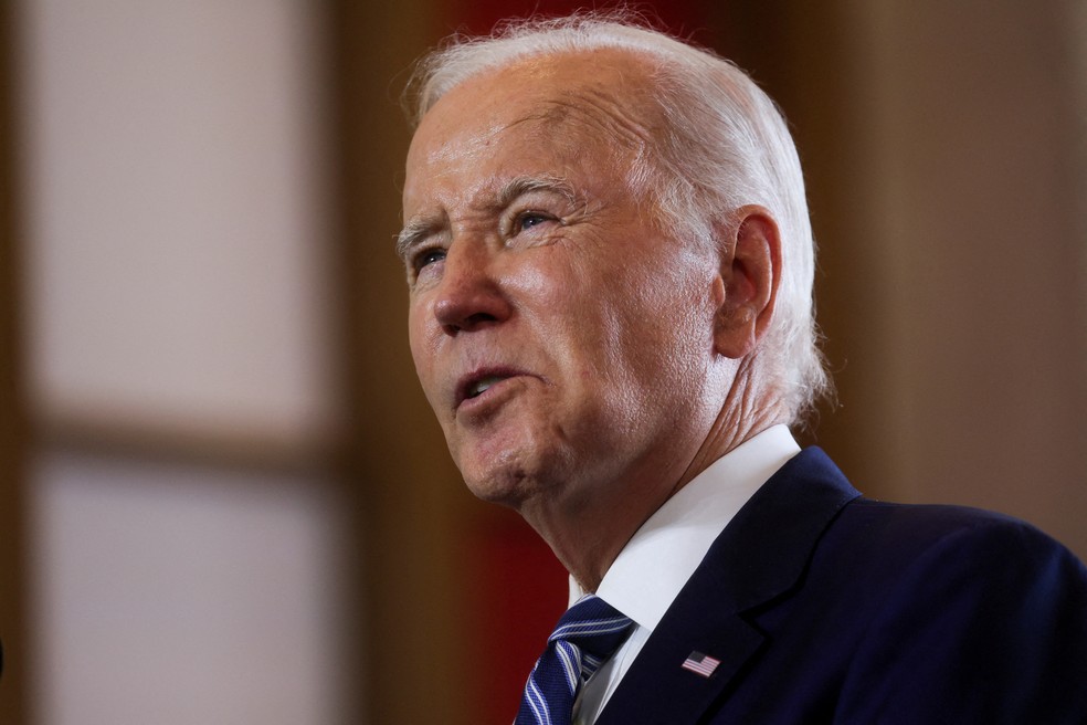 Imagem de Joe Biden em 28 de junho de 2023 — Foto: Reuters