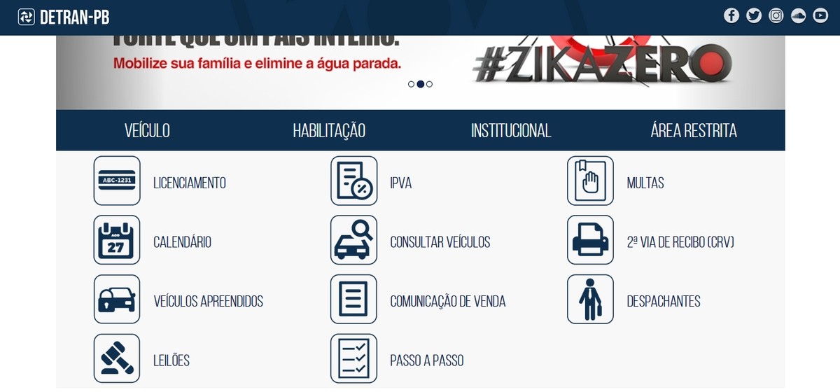 Veja No Detran Pb Como Consultar Ipva Multas Licenciamento E Situa O