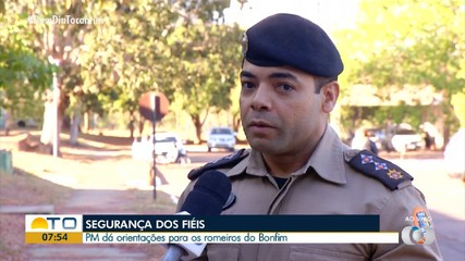 PM orienta fiéis que vão participar da romaria do Senhor do Bonfim