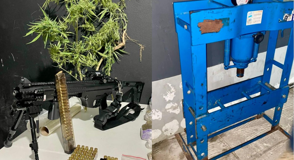 Operação localiza arma feita em impressora 3D na casa de suspeito de praticar 'delivery de drogas' em SC