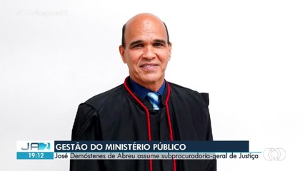 Novo subprocurador-geral de Justiça do MP, José Demóstenes de Abreu assume o cargo