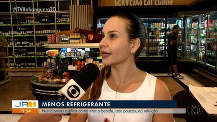 Nutricionista dá dicas de como retirar o refrigerante das refeições