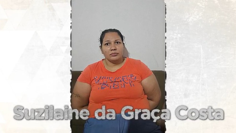 Suzilaine da Graça Costa — Foto: Reprodução/TV Globo