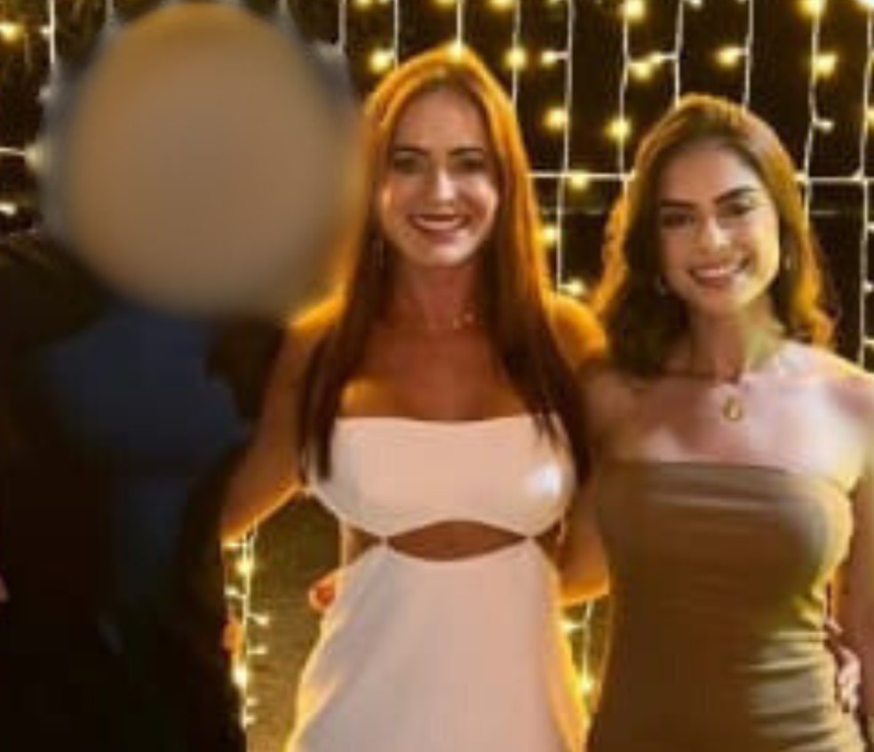 Niedja e a filha Larissa Lima — Foto: Redes sociais