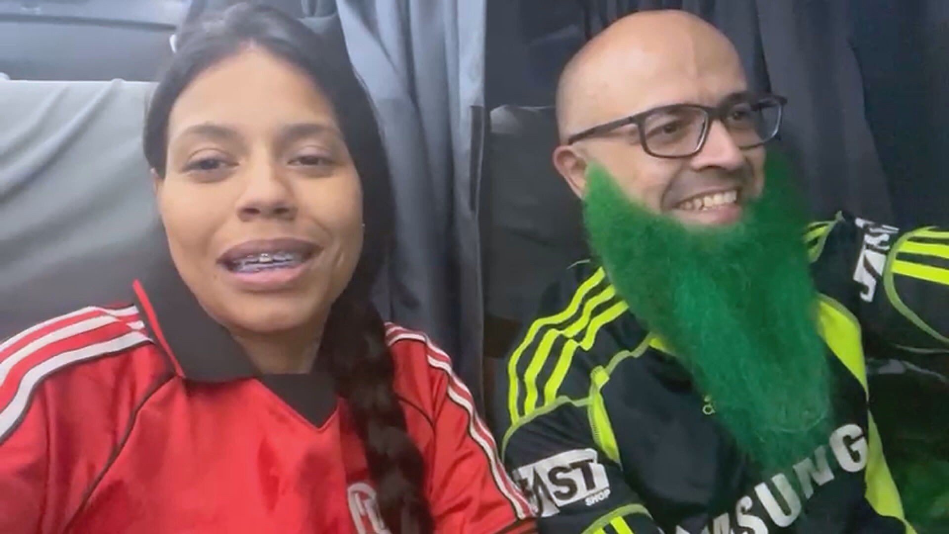 A longa volta para casa de torcedores de Palmeiras e Flamengo