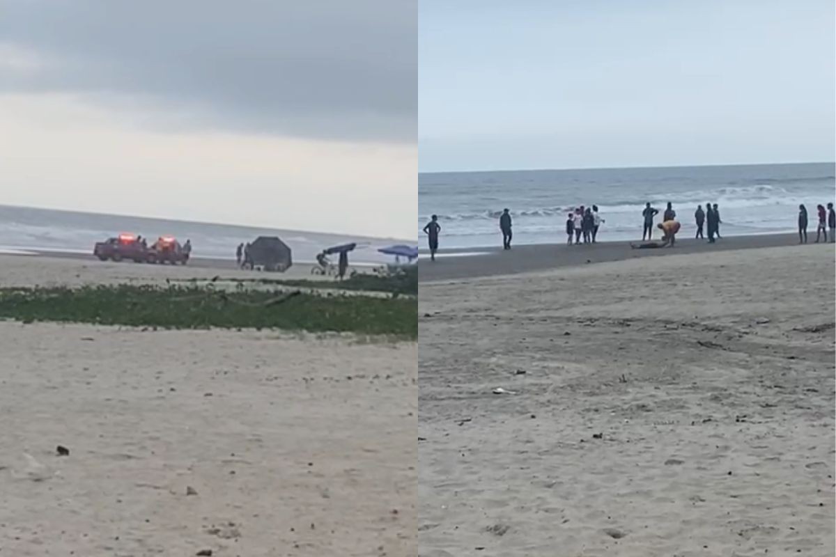 Duas pessoas são resgatadas do mar em estado grave após ingerirem bebida alcóolica no litoral de SP