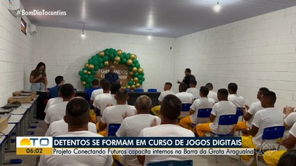Detentos da unidade penal de Barra da Grota se formam em curso de jogos digitais