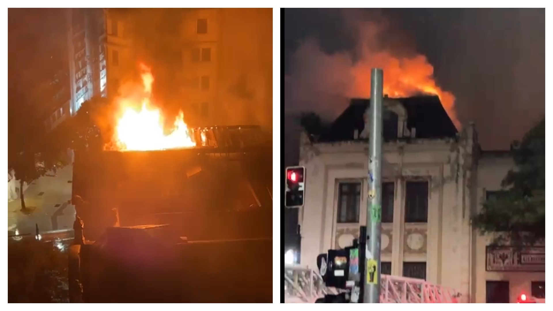 Incêndio atinge prédio da Faculdade de Direito da USP; fogo foi controlado