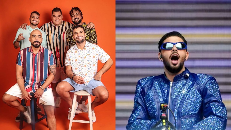 Menos é Mais e Pedro Sampaio se apresentam em Vila Velha. — Foto: Divulgação