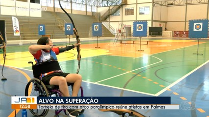 Torneio de tiro com arco paralímpico é realizado em Palmas