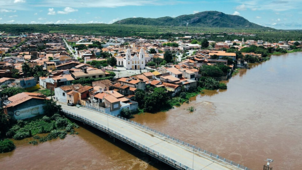 Município de Santana do Acaraú, no interior do Ceará. — Foto: Mateus Carneiro/Prefeitura de Santana do Acaraú
