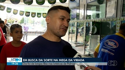 Lotéricas ficam lotadas em Palmas no último dia do ano
