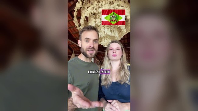 Vídeo de casal sobre requisitos a seguir para morar em SC é alvo de denúncia e ameaça