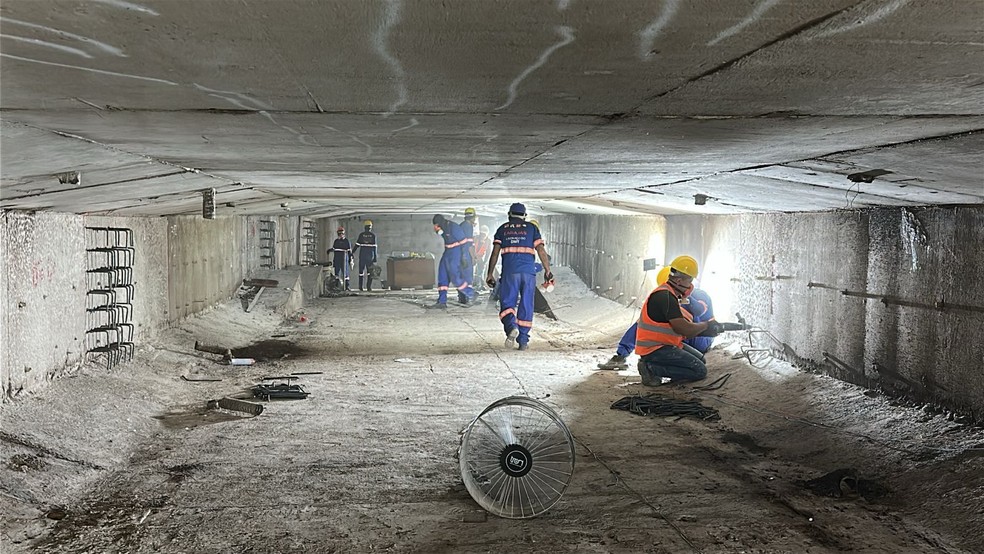 Dnit inicia obras emergenciais em pontes de Candeias do Jamari — Foto: Divulgação/Dnit