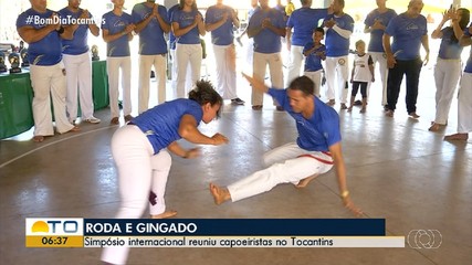 Palmas recebe simpósio internacional de capoeira